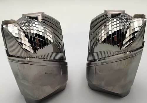 Auto headlamp mold inserts