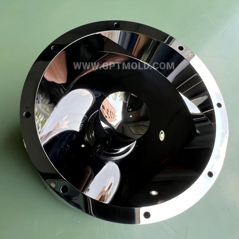 Auto headlamp mold inserts